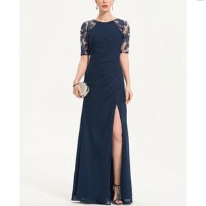NWT Long Elegant Side Slit Dress
